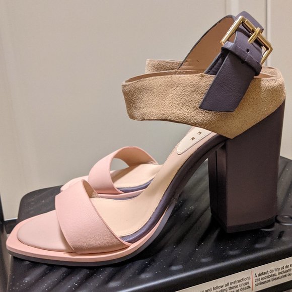 Ted Baker Block Heel Sandals - Picture 1 of 12